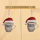 thumbnail image 1 of Colgante Decorativo Navideño de Plástico Beige | Decoración Navideña | Pendientes Pequeños | Paquete de 2, 1 of 6