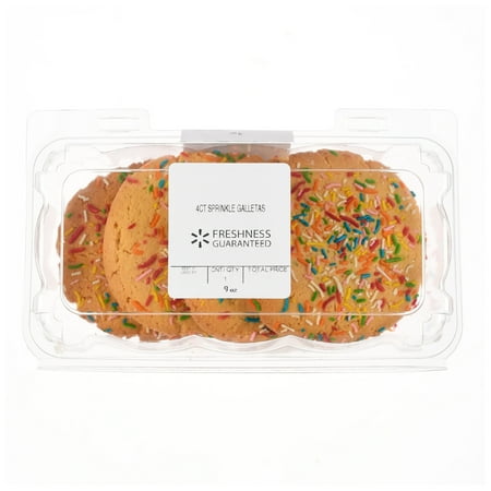 Freshness Guaranteed Sprinkle Galletas, 9 oz, 4 Count