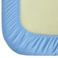 thumbnail image 2 of Organictune 100% Brushed Microfiber Fitted Sheet, 1800 Super Soft and Cozy, Easy Care Fitted Bed Sheet with Deep Pocket, Sky Blue, California King, 72"x84", 6 Pack, 2 of 5