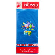 Table Cover R. Blue Peva 0.03mm / 54 X 108" by Nuvalu