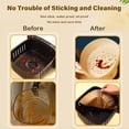 thumbnail image 4 of Kitchen Air Fryer Parchment Liners, 6.3” Round, 125 Pack Disposable Non-Stick, Oil-Proof & Waterproof, 4 of 7