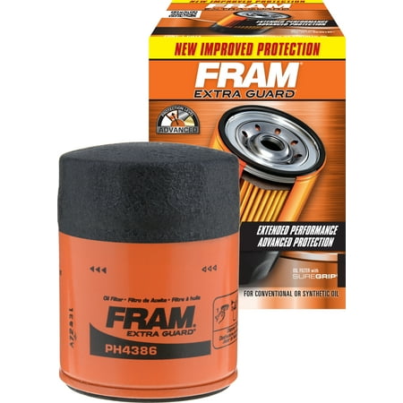 FRAM Extra Guard Oil Filter, PH4386
