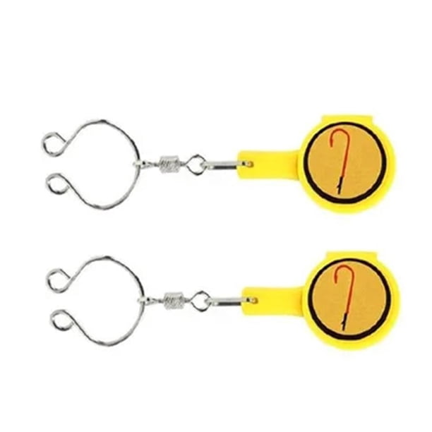 Ruifaya RJSQAQE 2 piezas de herramientas para hacer nudos de pesca, soporte para anzuelos de pesca, herramienta multifuncional para hacer nudos rápidos de pesca, equipo y suministros de pesca