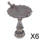 thumbnail image 1 of Paquete de 6 accesorios de jardín de hadas Baoblaze para fuente de baño de pájaros en miniatura 1:12, 1 of 8