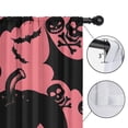 thumbnail image 4 of Blackout Kids Curtains,Spooky Halloween Silhouette Pattern Childrens Insulated Curtains Set Of 2,Bedroom Essentials,Toddler Room Decor 52"x84", 4 of 5