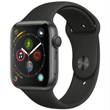 Used Apple Watch Series 4 44mm - GPS - Space Gray - Black Sport Band (Used )