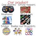 thumbnail image 4 of Lindos amuletos de hello kitty para croc charms rosas hello kitty lindos amuletos de cocodrilo de goma, 4 of 4