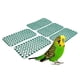 thumbnail image 3 of 5 Pieza Almohadilla Pájaro Masticar Juguetes Accesorios de Animales Fácil de utilizar Elegante Verde Salvador Bird Parrot Mat, 3 of 10