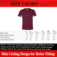 thumbnail image 2 of Gildan Men's T-Shirt, Taped Neck, Short Sleeve, Comfortable Maroon Cotton Classic Tee, 9 Pack, XL, 2 of 5