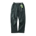 thumbnail image 2 of ziyahi Shell Pants Hiking Trousers Camping Outfit Protector Multipurpose Multi Bag Overalls Solidness Hunting Equipment Dark Gray 2XL, 2 of 9