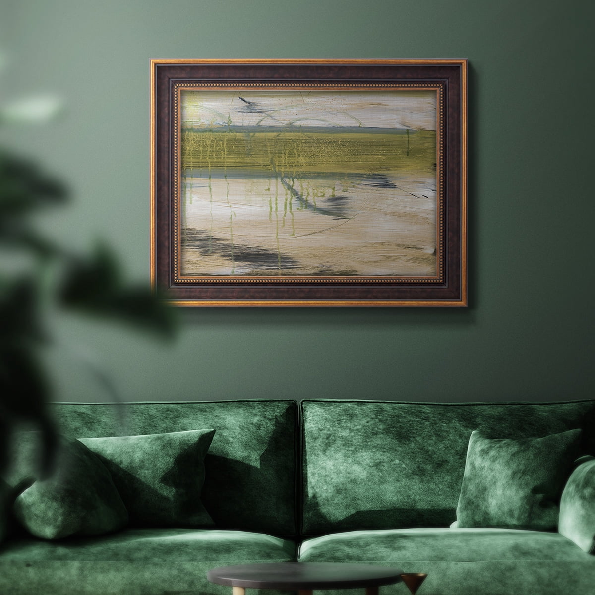 Aquatic Reflections I Premium Framed Canvas- Ready to Hang