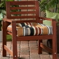 thumbnail image 3 of Greendale Home Fashions 20" x 20" Brick Stripe Outdoor Tufted Dining Seat Cushion, 3 of 9