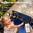 thumbnail image 2 of 24V Jeep Wrangler Rubicon Ride On Car 2 Seaters for Big Kids, Powered Ride On w/4 Wheels Spring Suspension, Parent Remote Control, LED Lights, Bluetooth, MP3, Ride On Toy for Ages 3-8, 2 of 9