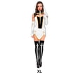 thumbnail image 4 of Qarigey Disfraz de monja de Halloween para mujer suave y transpirable Idea de regalo fácil de usar Conjunto de disfraz de monja de Halloween Disfraces de disfraces blanco SG, 4 of 6
