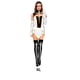 thumbnail image 4 of Qarigey Disfraz de monja de Halloween para mujer suave y transpirable Idea de regalo fácil de usar Conjunto de disfraz de monja de Halloween Disfraces de disfraces blanco SG, 4 of 6