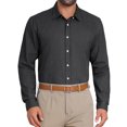 thumbnail image 1 of CAMISAS DE NEGOCIO DE MANGA LARGA A RAYAS PARA HOMBRES INSPIRAR CHIC L NEGRO, 1 of 5