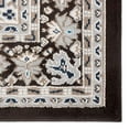 thumbnail image 3 of Home Dynamix Premium Sakarya Traditional Medallion Area Rug, Brown/Ivory, 7'9"x10'8", 3 of 6