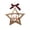 B, variant on Darzheoy Nativity Scene Ornaments, Christmas Wooden Hanging Ornament Star Shaped Nativity Scene Keepsake for Xmas Tree, The Birth of Jesus Decoration, Religious Gift