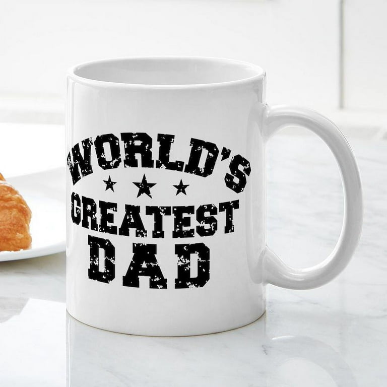 CafePress - World's Greatest Mom Mug - 11 oz Ceramic Mug - Novelty Coffee  Tea Cup