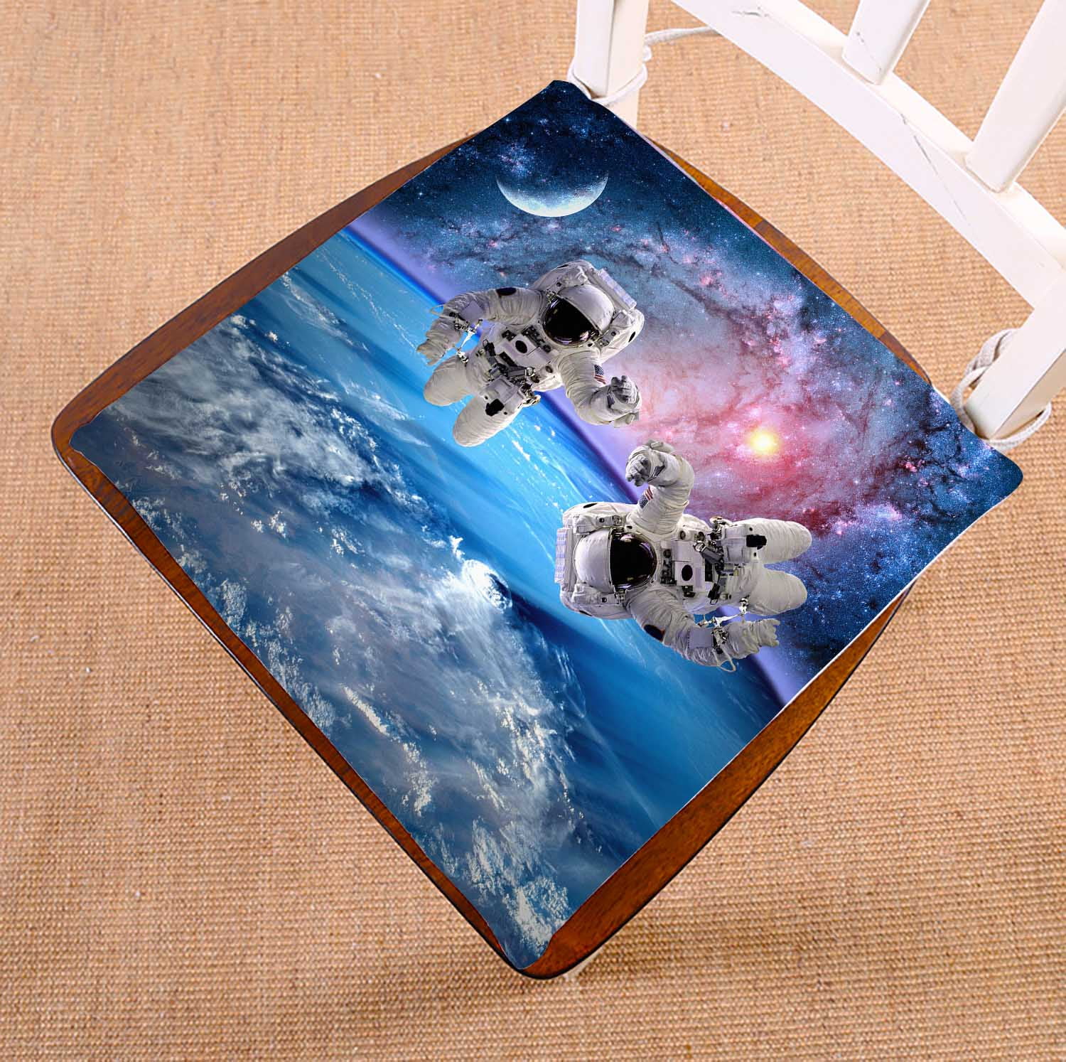 PKQWTM Astronaut Spaceman Outer Space Moon Solar System Universe