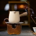 thumbnail image 6 of TISHITA Ceramic Teapot Chinese Traditional Teapot Loose Leaf Tea Pot Durable Tea Kettle Tea Infuser for Hotel Home Outdoor BBQ Hiking White, 6 of 8