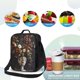 thumbnail image 4 of Disketp Vintage Floral Vase A Bolsa Térmica Estampada para Almuerzo, Lonchera para Hombres y Mujeres Adultos, 4 of 7