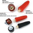 thumbnail image 3 of Gamvdout TIG Welding Cable Panel Connector Accessory Plug Socket Welding Machine Quick Fitting Connector DJK 10-25/35-50/50-70 tig welding accessories, 3 of 6