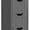 Grey, variant on Favory Bathroom Floor Cabinet, Wooden Side Storage Organizer, 4 Drawers Free-Standing Cabinet for Bathroom/Hallway/Living Room-White
