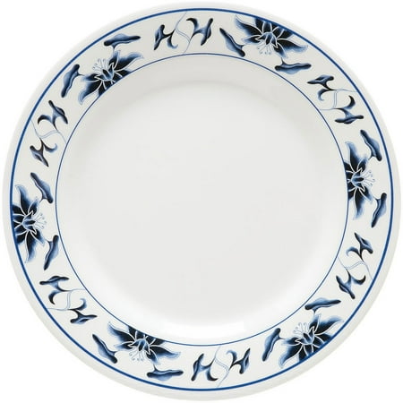 

Water Lily 10.5 inch Round Plate Melamine