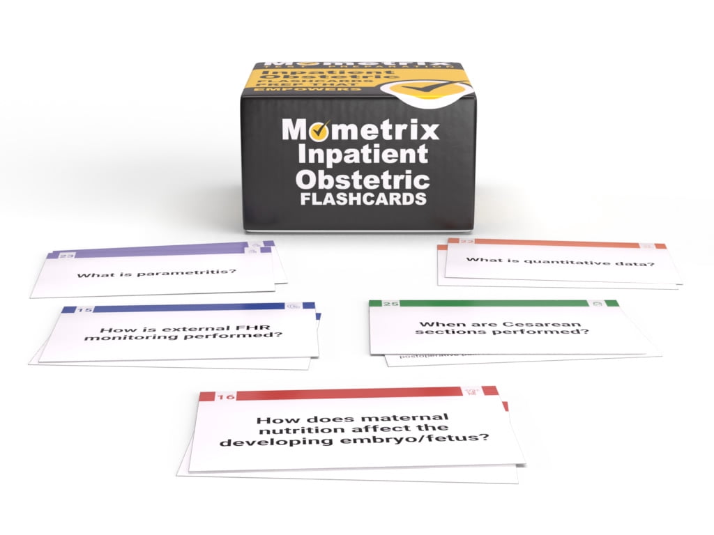 Inpatient Obstetric Nurse Study Cards: Inpatient Obstetric Nursing Exam Prep 2025-2026 for the NCC RNC-OB Certification [Full Color Cards]
