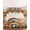 Sandstone Yellow Beige, variant on Cal.King Size Fitted Sheet Set - Fall Mushroom Hedgehog 3 Piece Bedding Sets 16" Deep Pocket Fitted Sheet with 2 Pillowcases, Thanksgiving Rustic Brushed Microfiber Hotel Luxury Bed Sheets