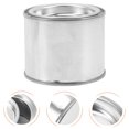thumbnail image 3 of 10 Pcs Boîte de Rangement en Fer Ronde Pratique Conteneur d'Encre Durable (0.1L), 3 of 7