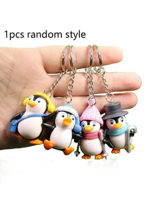 2pcs Random Color Cartoon Kitchen Food Steamer Bag Charm Keychain