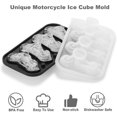 thumbnail image 4 of Novelty Motorcycle Ice Cube Mold, Funny Motorcycle Gifts for Men, Holiday Stocking Stuffers for Men, Large Ice Cube Molds for Whiskey, Bourbon, Cocktails, 4 of 13