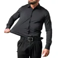 thumbnail image 4 of Camisa Casual Formal Ajuste Perfecto Slim Fit Strech Lisa, 4 of 8