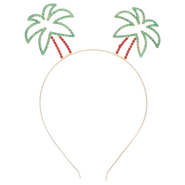 KAKOWELY Diadema de fiesta hawaiana de verano, diadema decorativa para fiesta de playa de verano para mujer
