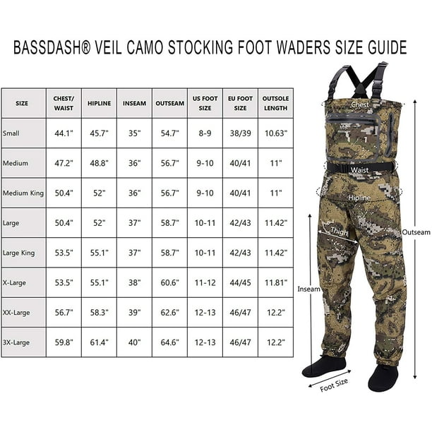 AIMTYD Breathable Ultra Lightweight Veil Camo Chest Stocking Foot