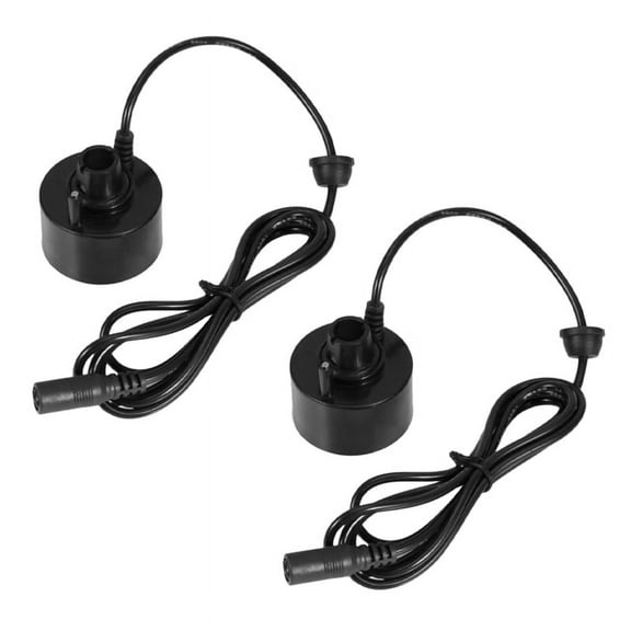 2X 400ML/H Mini Ultrasonic Mist Maker Fogger Water Fountain Pond Fog Machine Atomizer Air Humidifier