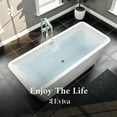 thumbnail image 2 of Eviva Aries 67 inch White Freestanding Bathtub, 2 of 6