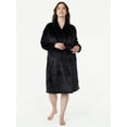 thumbnail image 3 of Joyspun Women's Plush Sleep Robe, Size S to 3X, 3 of 5
