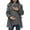 #1_Dark Gray, variant on Maternity 3-in-1 Winter Puffer Coat - Baby Carrier Waterproof Warm Hooded Parka, Quilted Lined Removable Panel Outwear with Pockets