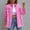 Pink, variant on Babysbule Fall Jackets for Women OutfitWomen's Fashion Long-Sleeved Denim Jacket With Burrs And Holes Women's Tops Blouse