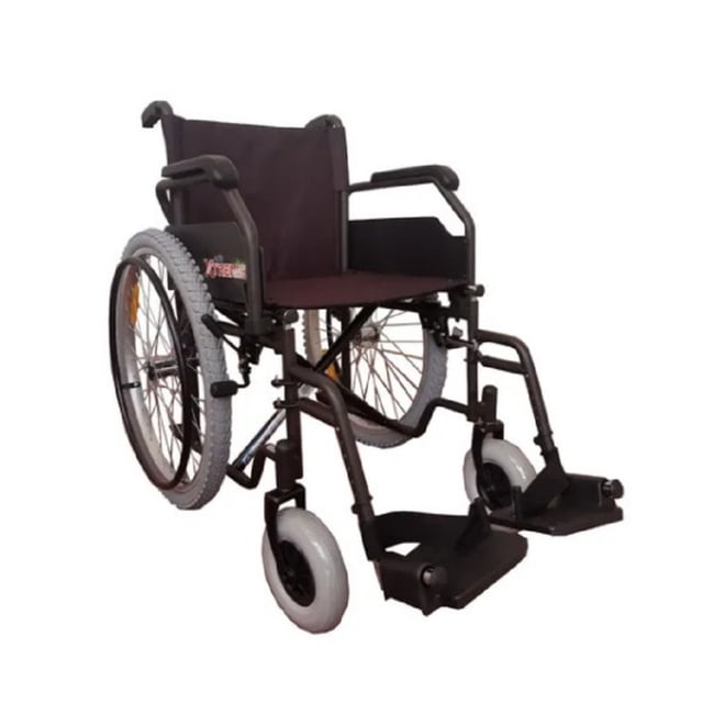 Silla de Ruedas Todo Terreno ReActiv 18 Pulgadas Descansapies XTREME Negra