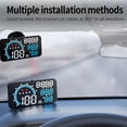 thumbnail image 2 of Auto inteligente velocímetro LED pantalla coche GPS MPH Detector para camión motor eléctrico Likrtyny Accesorios para autos y motos, 2 of 9