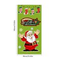 thumbnail image 2 of Décorations de Noël Extérieures Rideau de Porte de Noël Drapeau Extérieur Photo Père Noël et Chiot Décoration de Fond Tissu Suspendu Décorations de Noël Intérieures, 2 of 6