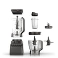 thumbnail image 2 of Combo Licuadora Ninja Grand 4 Programas Auto-iq 2.1 Lts. 1200 Watts y Procesador de Alimentos con Vaso Personal Color Gris, 2 of 5
