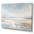 thumbnail image 2 of Designart "Serene Beach Horizon In Soft Colors I" Coastal Minimalism Canvas Prints, 2 of 7