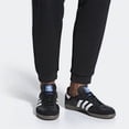 thumbnail image 4 of Zapatillas de skate adidas samba OG de piel suave para hombre y mujer, zapatillas informales para deportes al aire libre planas con diseño de poni en el tono “Wales” Bonn, 4 of 5