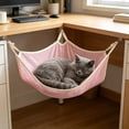 thumbnail image 5 of Summer Cooling Cat Hammock, Elevated Hanging Pet Bed for Crate Cage, Breathable Washable Suspension Cat Swing Bed for Indoor Outdoor Use, 24x20 Inch, 5 of 6