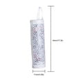 thumbnail image 4 of Bewildely Dispensador de bolsas de comestibles Soporte de almacenamiento Puerta trasera Organizador de dispensación Cocina y Comedor Blanco, 4 of 6